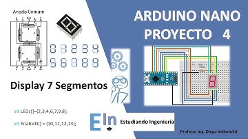 Proyectos Arduino - de Básico hasta Avanzado // Proyecto 4: Display 7 Segmentos, Detallado !!!.