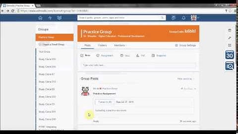 Edmodo Training -- Assignments and Quizzes