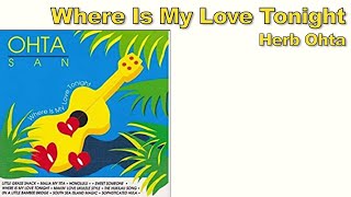 Video thumbnail of "[BGM] Where Is My Love Tonight / Herb Ohta"