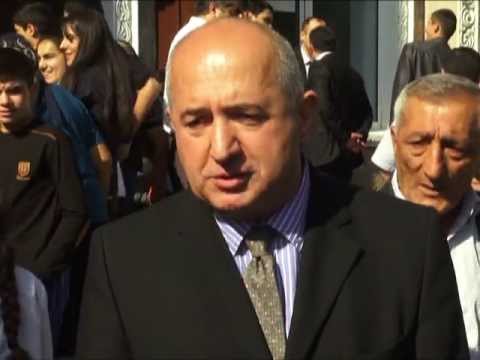 სახელმწიფო მინისტრის მილოცვა მოსწავლეებს