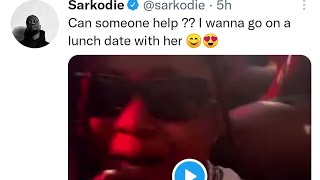Sarkodie Finally Went on a LUNCH DATE with his Crazy Fan.