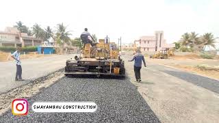OGPC CARPET ROAD 10M WIDE | CARPET HOTMIX ROAD | ROAD CONSTRUCTION 🚧 #roadconstruction #construction