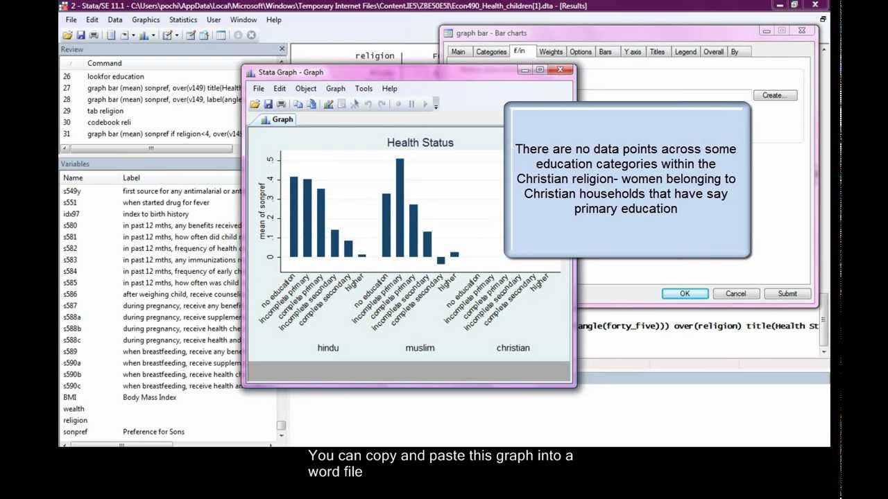 Stata Stacked Bar Chart Categorical