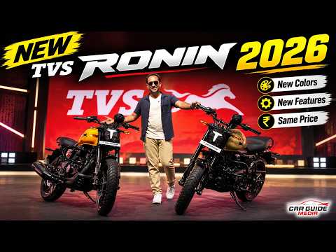 New TVS Ronin 2026 Launched🔥 New Colors - New Features - New Fetaures 🤯