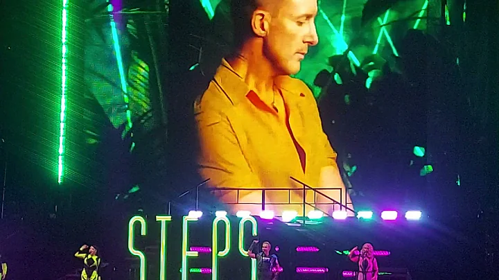 Steps. Love's got a hold of my heart.  Live at the O2 Arena London