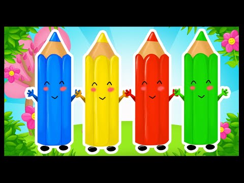 Crayons De Couleurs Comptines Et Chansons Sur Les Couleurs Pour Bebes Titounis Youtube