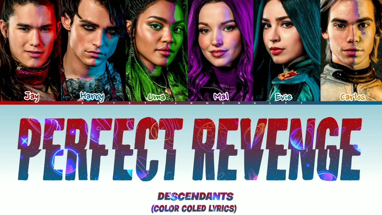 Descendants 3 - Perfect Revenge. Cover by Descendants The Rise Of Red (Color Coled Lyrics) Descendants 3 - Perfect Revenge. Cover by Descendants The Rise Of Red (Color Coled Lyrics)