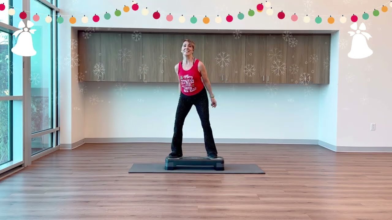 ✨Holiday Cardio Dance Step Routine✨ | Easy to Follow Step | Just for Fun! | 