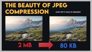 The Beauty of JPEG Compression