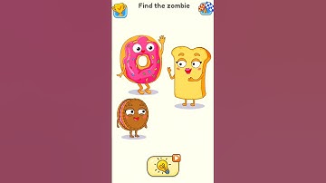 DOP 5 ( Find the zombie) Level 182 ! #gaming #shorts #dop5