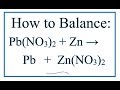 Balancing Chemical Equations Concepts