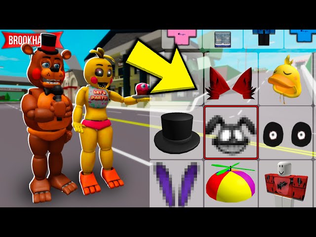 HOW TO TURN INTO FNAF characters in Roblox Brookhaven! * ID Codes - Five  Nights at Freddy's 