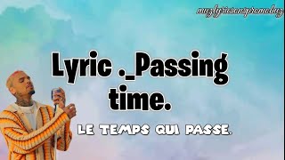 Chris brown. _ Passing time ( Lyric ) \& traduction française 🔥.