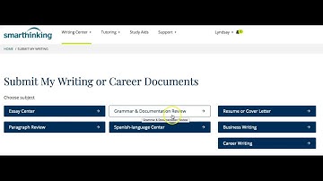 Submitting Your Project or Essay to Smarthinking