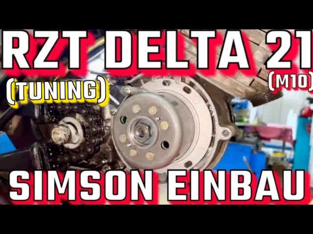 Simson S51 Original 50ccm 10km/h schneller durch die RZT Delta 21 M ?Tuning  #simson #simsontuning 