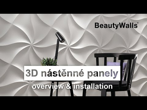 Video: Jak čistíte 3D stěnové panely?