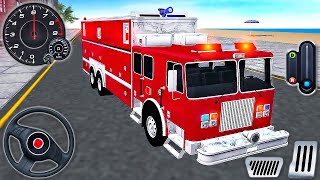Fireman's Daily Job New Fire Fighter | Real Fire Truck Driving Simulator - #truckgames GamePlay screenshot 5