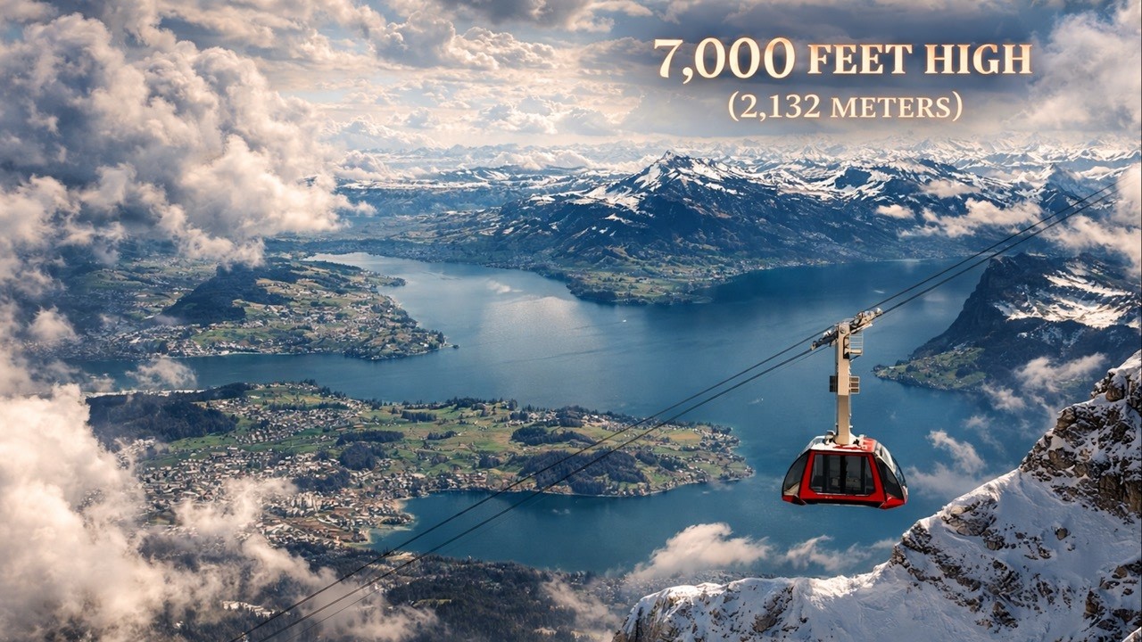 Would You Ride This? 🇨🇭 7,000ft Above Switzerland 4K