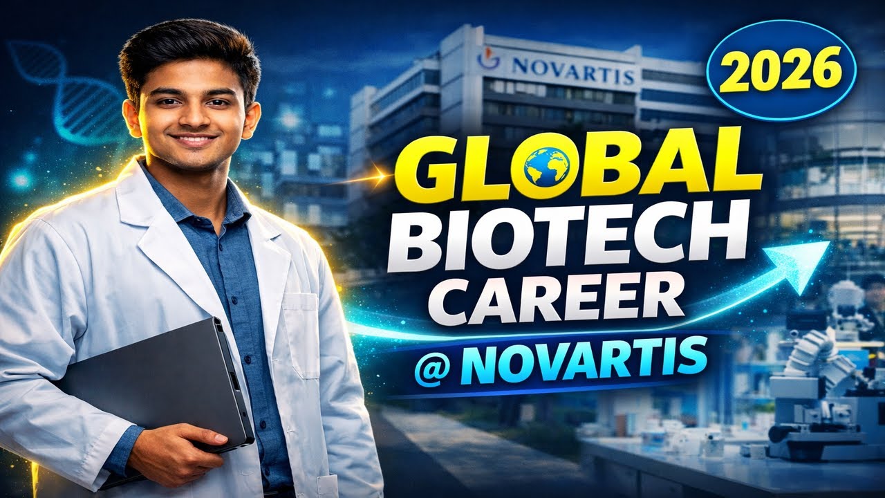How to Build a GLOBAL Biotech Career at Novartis | Step-by-Step Roadmap