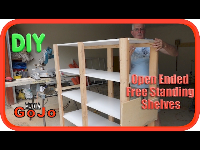 Open Free Standing Shelves