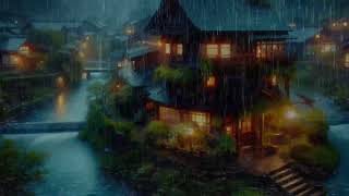 Rainfall Serenity Meditation ASMR || Enhancing Health and Tranquil Slumber
