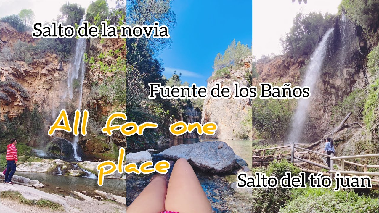 The waterfalls(Cascadas)and Hot spring water in Castellón🇪🇸#spain #castellón #waterfall #hotspring