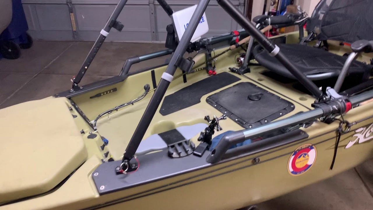 Homemade Hobie H Bar DIY project for Hobie PA14 YouTube