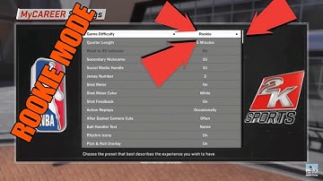 NBA 2K18 HOW TO PLAY ON ROOKIE IN MY CAREER GLITCH | CAN IT BE DONE ?