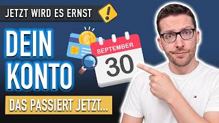 Finanzamt: DAS passiert JETZT am 30.09.2026 mit Millionen Konten!