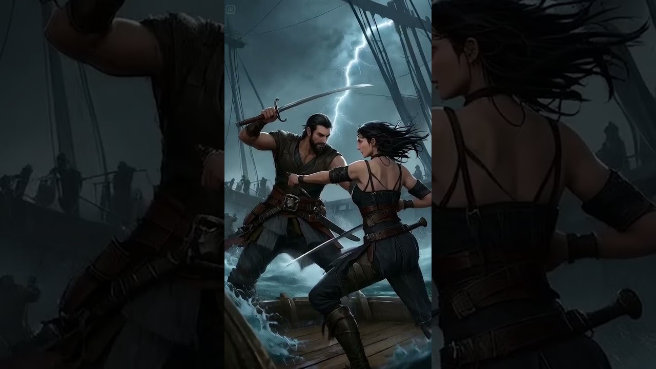 Ai generated video look like real |a man fighting with Octopus 