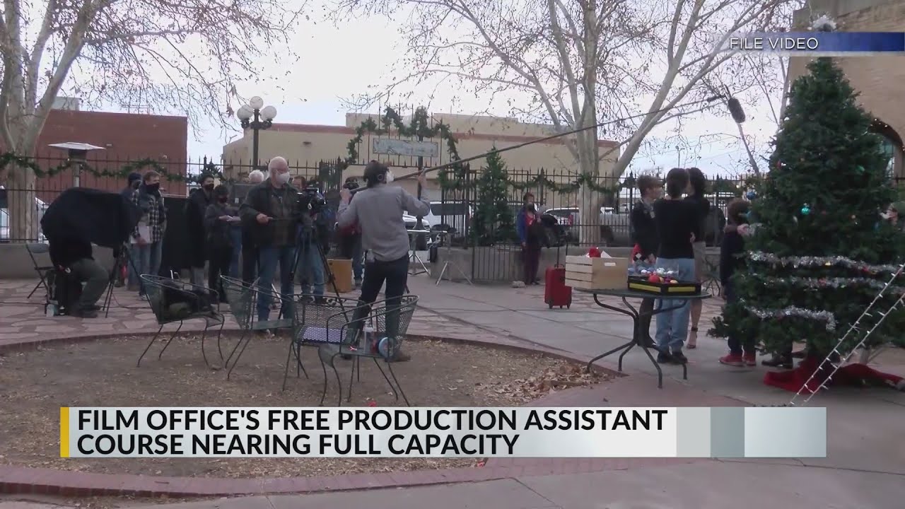 New Mexico Film Office's free production assistant course filling up
