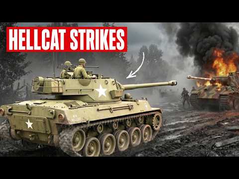 Why Germans Never Expected the American M18 Hellcat to Outrun Their Panzers in WW2