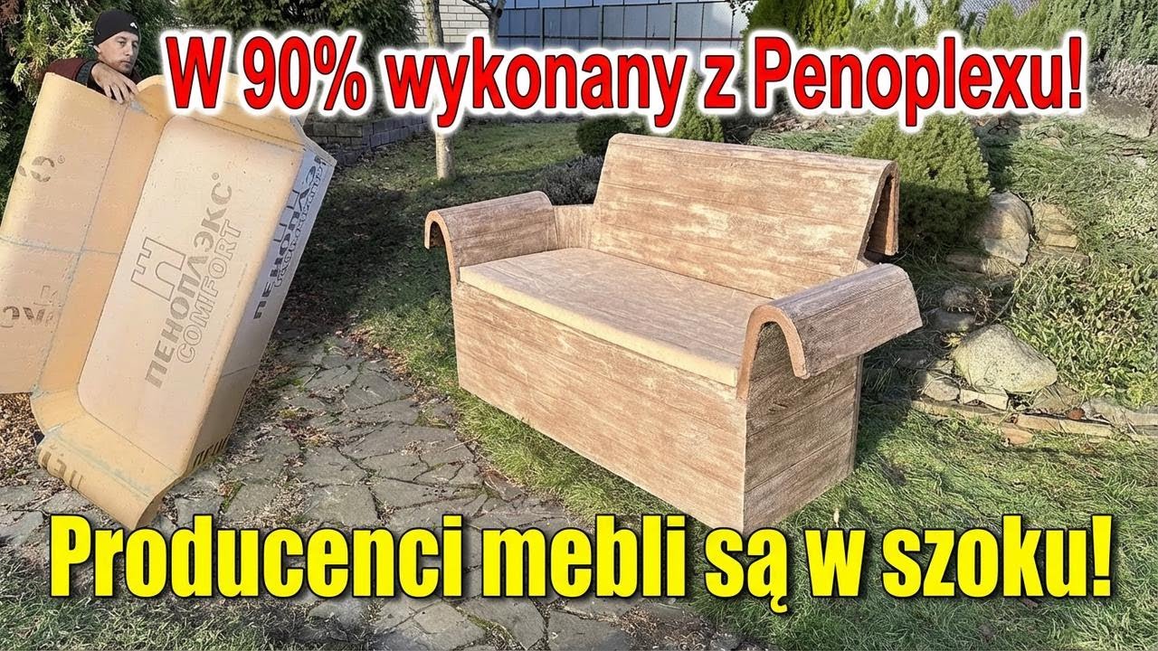 Ogródowy sofa DIY – tanio, łatwo i stylowo!