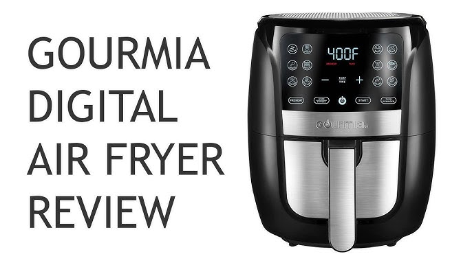 Air Fryers, Gourmia GAF249 Compact 2-Qt. Digital Air Fryer with 10 Presets  & Guided Cooking
