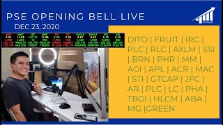 PSE OPENING BELL  LIVE | DEC 23  2020