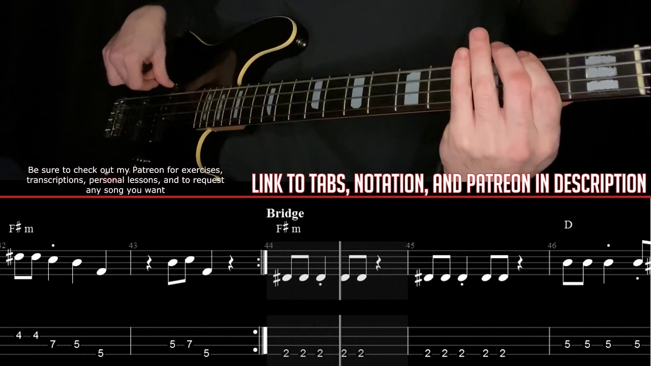 Bob Marley - Buffalo Soldier (Bass Line w/tabs and standard notation
