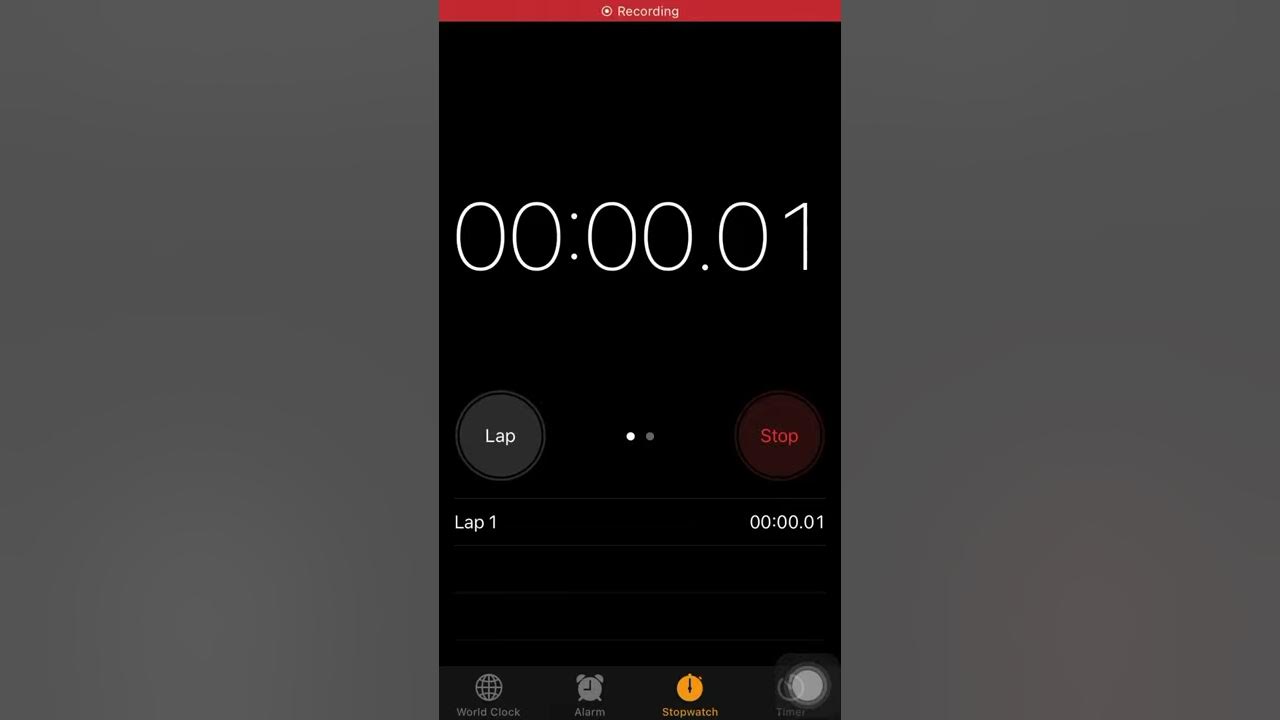 World Record Fastest stopwatch stop YouTube
