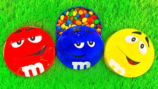 Satisfying Video | Unpacking 5 M&M'S and Skittles with Candy ASMR