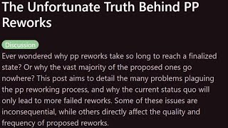 osu! PP Rework Situation