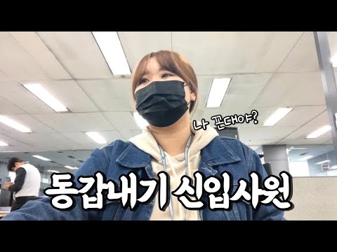 [직장인브이로그#4] 회사에 신입사원이 들어왔다