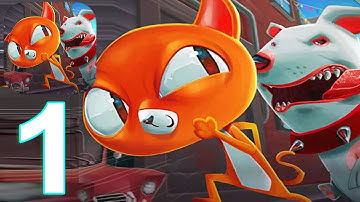 Infinite Runner Crazy Raccoon Gameplay Walkthrough Part 1 (IOS/Android)