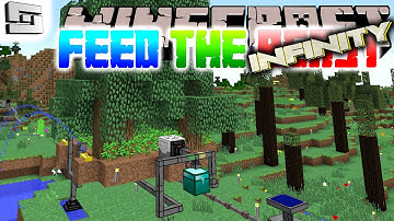 Minecraft FTB Infinity - TREE FARM!  ( Hermitcraft Feed The Beast E8 )