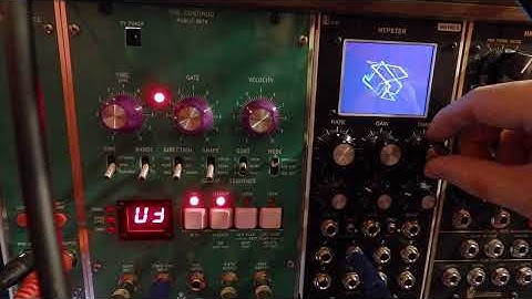 Musonics Continuo arpeggiator with Ian Fritz Hypster controlling the timing of the arpeggiated notes