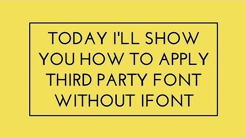 How To Apply 3rd Party Font On Miui | Without Root How To Change Mi Font Style | Without iFont
