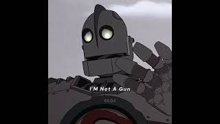 The Iron Giant 1999 Edit - I Am Not A Gun #shorts #superman #edit #robot #batman #fyp #viral