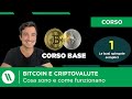 Bitcoin e criptovalute cosa sono e come funzionano  spiegato semplice  corso base di crypto ep1