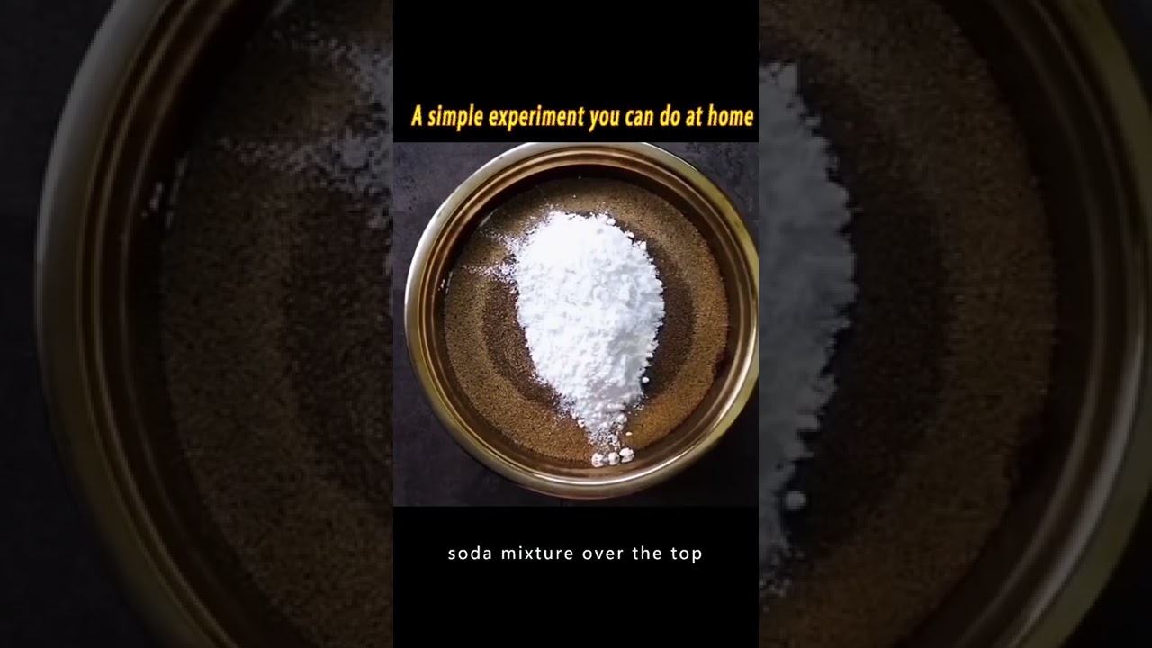 It's not magic,It's a little science experiment