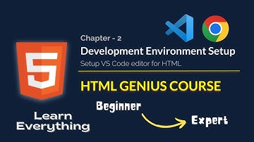 HTML Development Environment Setup | VS Code Setup | HTML Complete Course in Hindi |Chapter -2 #html