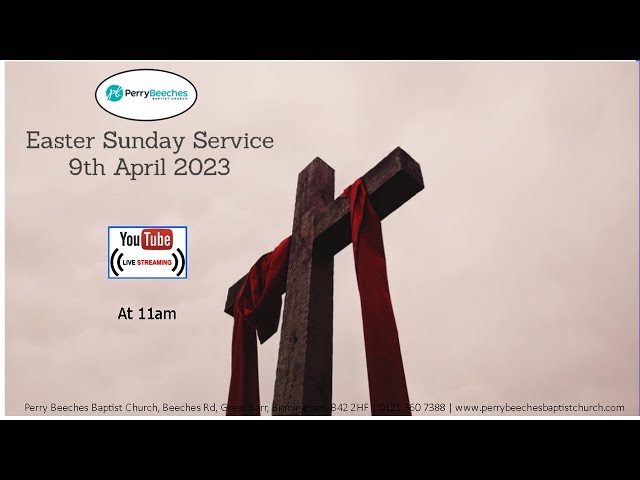 Easter Sunday Service | 9th April 2023