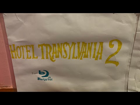 DVD Opening Hotel Transylvania 2 2015